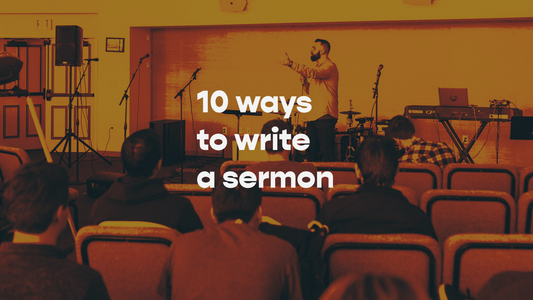 10 different ways to write a youth ministry sermon outline
