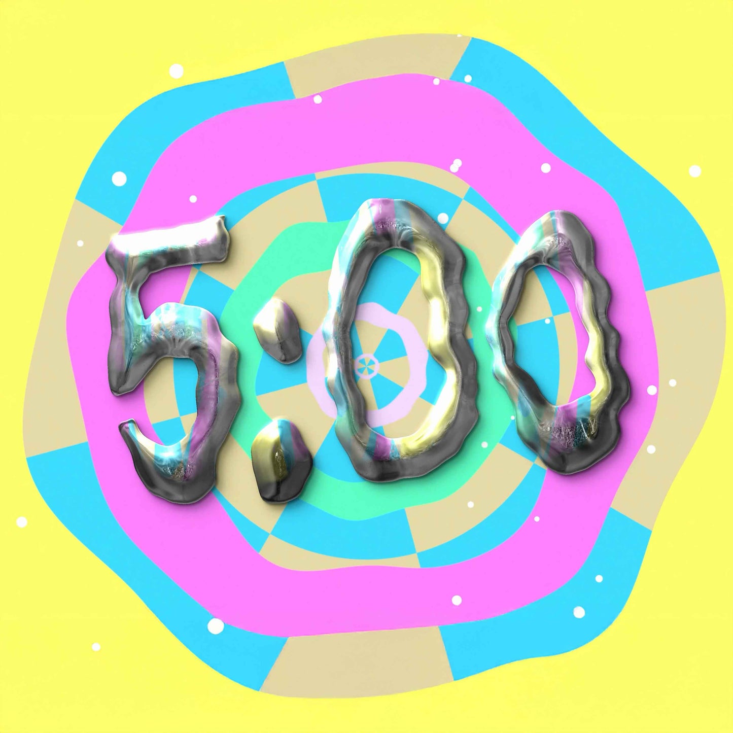 Hypnotic Liquid Metal 5 Min Countdown