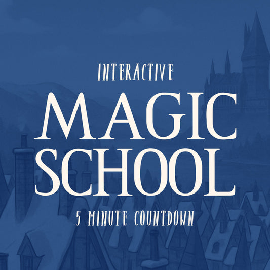 Interactive Magic School 5 minute countdown