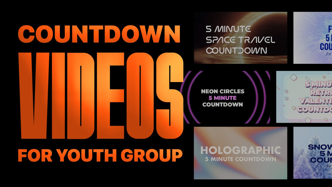 The Best 5 Minute Countdown Videos for Youth Group (9 Options to Fit Any Vibe)
