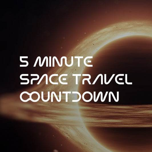 Space Travel 5 minute countdown video