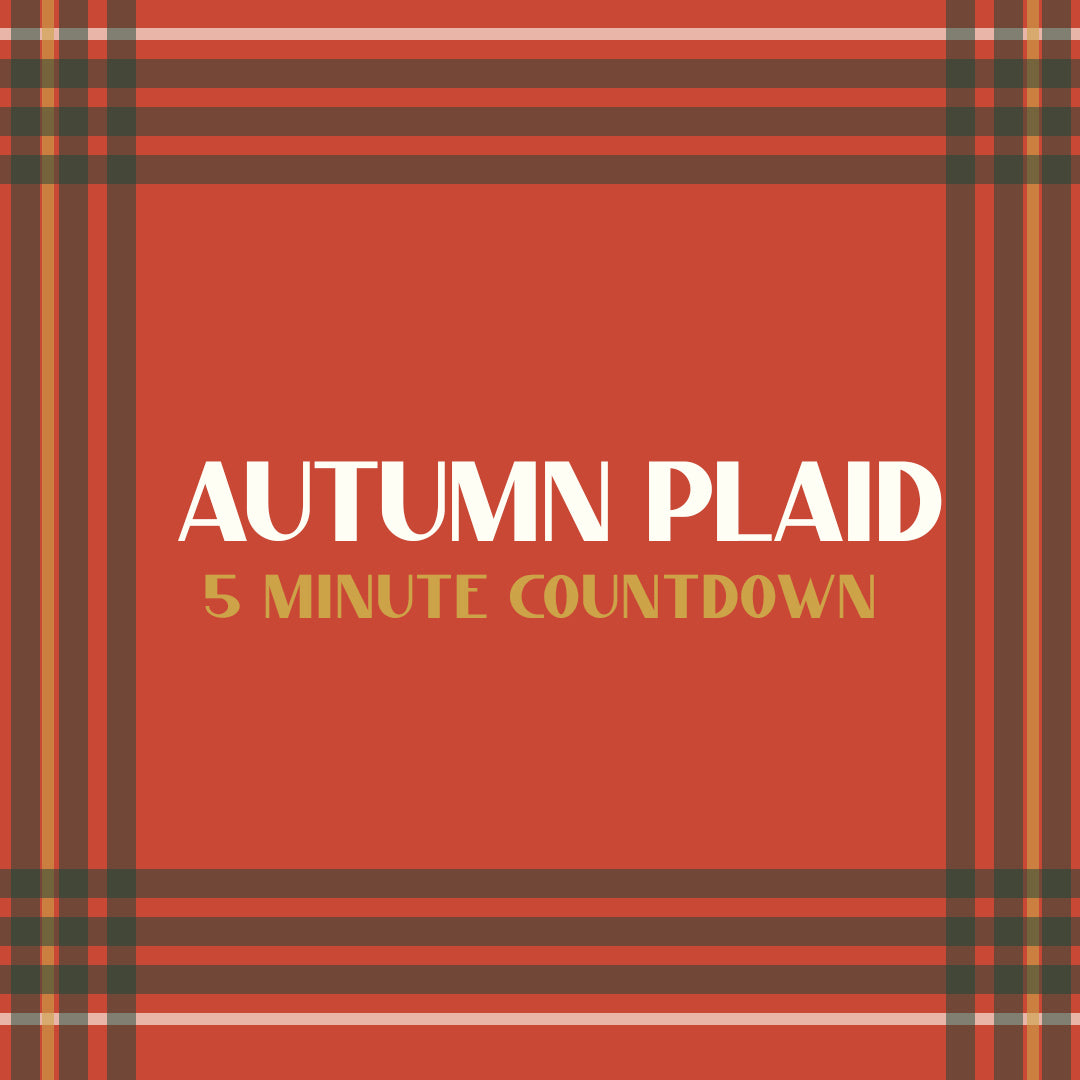 Autumn Plaid 5 minute countdown video