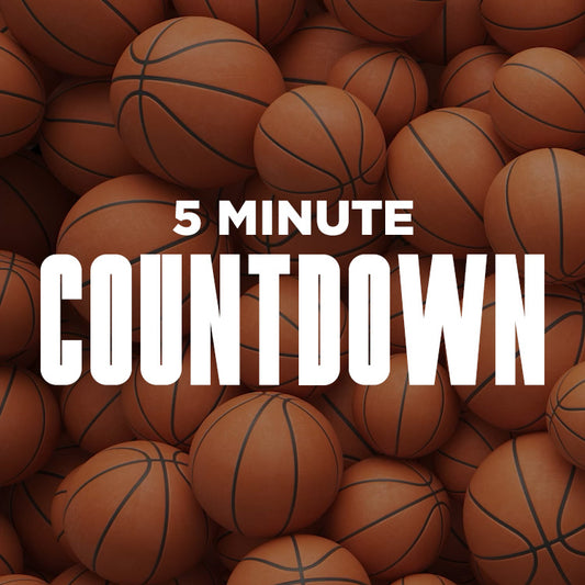 Basketball Motion 5 minute countdown