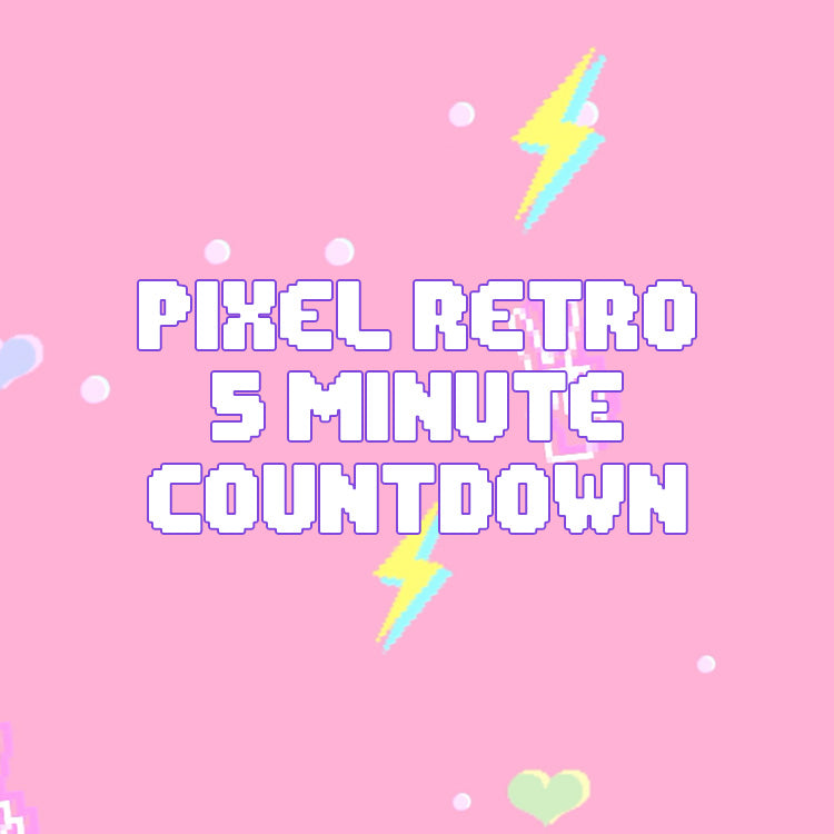 Pixel Retro 5 minute youth ministry countdown