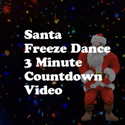 Santa Freeze Dance 3 Minute Countdown