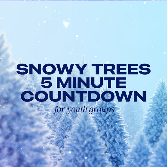 Snowy Trees 5-Minute Winter Countdown