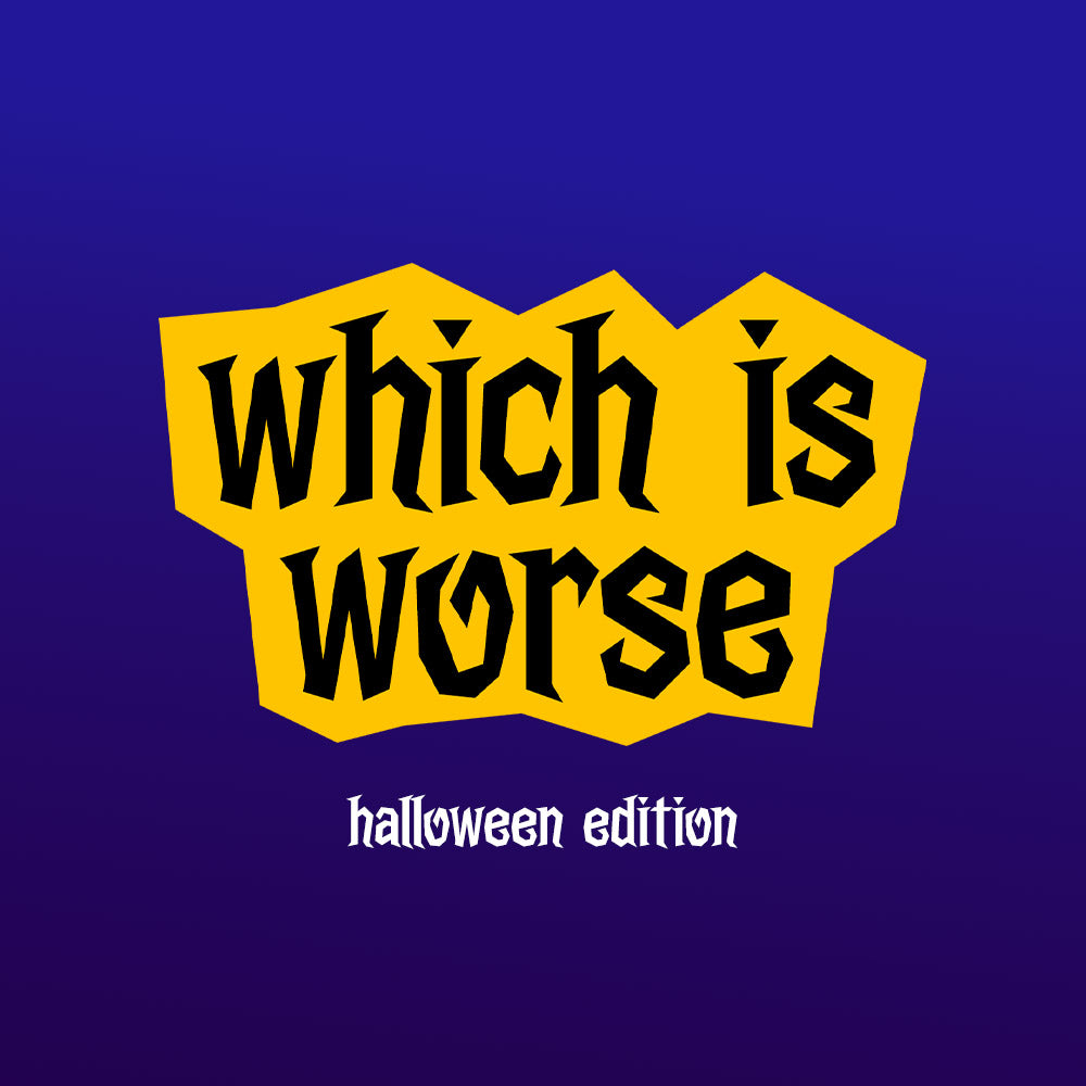 Which is Worse - Halloween Edition Youth Group Game