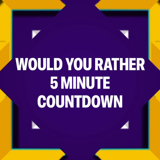 Would You Rather 5 minute youth ministry countdown video